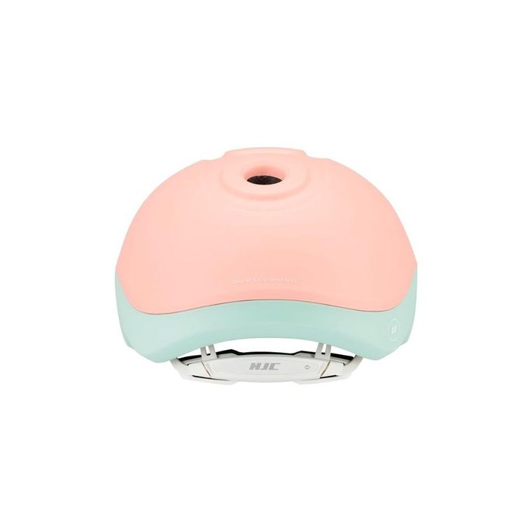 HJC, Gleo, kask rowerowy, Junior, różowo-miętowy