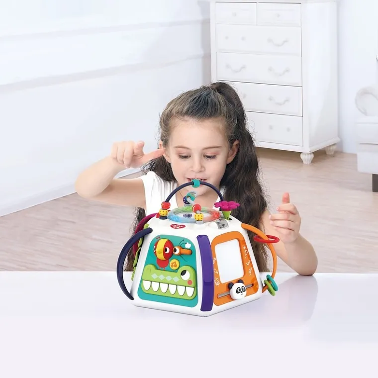 Hola, Interaktywna kostka edukacyjna, zabawka niemowlęca