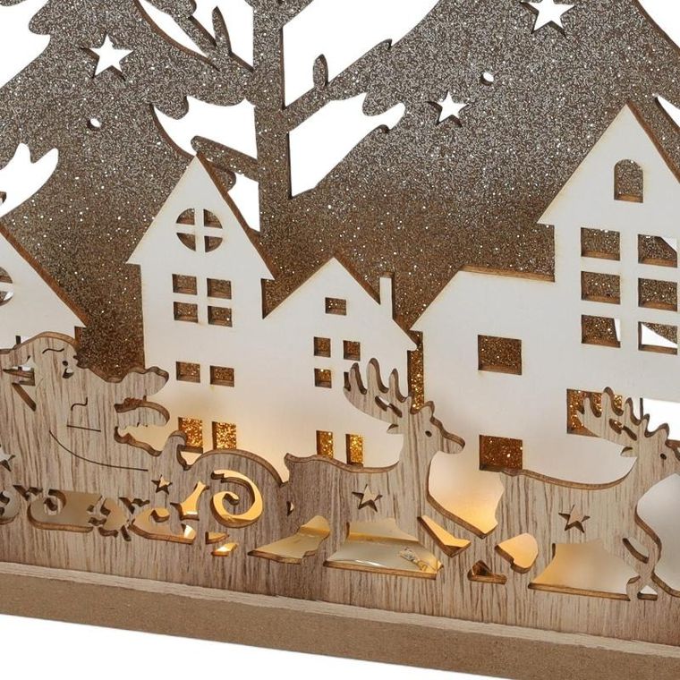 Home Styling Collection, świąteczna lampa stołowa, LED, 20 cm