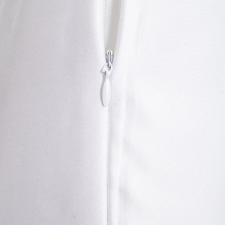 Homla, Bamsa, zestaw dwóch poszewek, z satyny bambusowej, biały, 50-60 cm