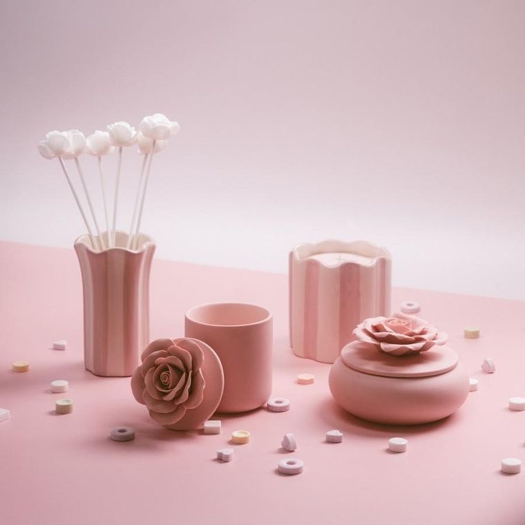 Homla, Cherish Rose, dyfuzor zapachowy, Vintage Bouquet, 100 ml