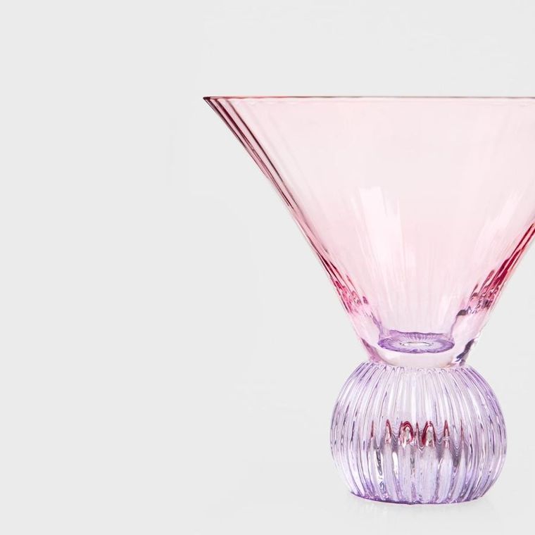 Homla, Fantasie, kieliszek, z ryflowanym elementem, 0,22l