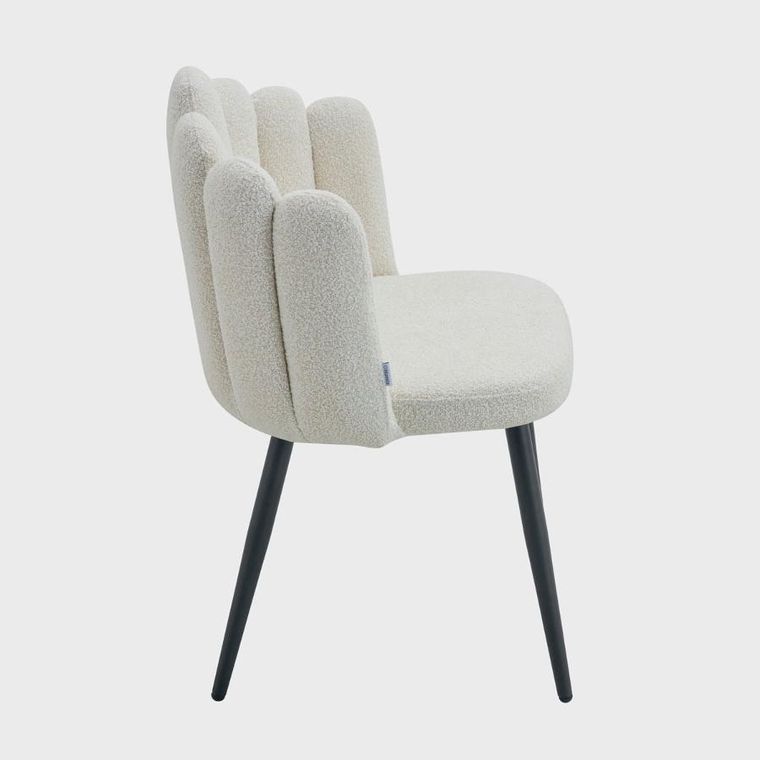 Homla, Luxe, krzesło, Ecru, 49-55-85 cm