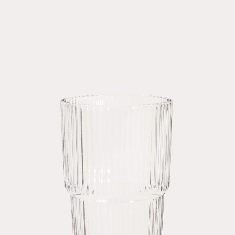 Homla, Lynnaso, zestaw szklanek, transparentnych, wysokich piętrowanych 2 szt., 0,54l