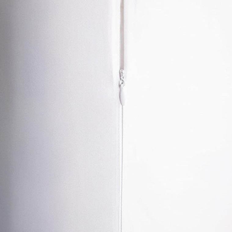 Homla, Maisy, zestaw dwóch poszewek, z mikrofibry białych, 70-80 cm, 2 szt.