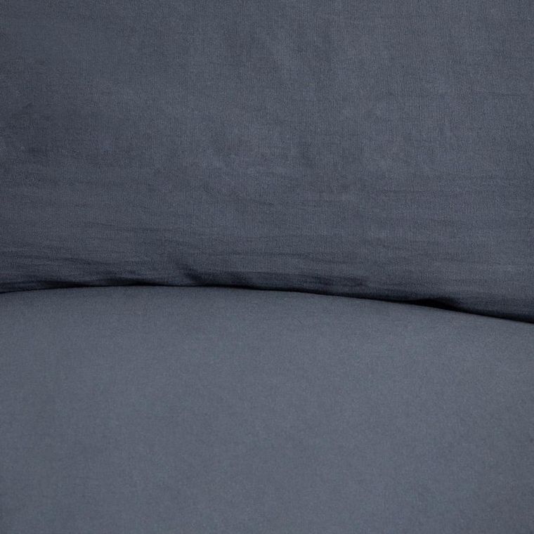 Homla, Maisy, zestaw dwóch poszewek z mikrofibry, szarych, 40-40 cm