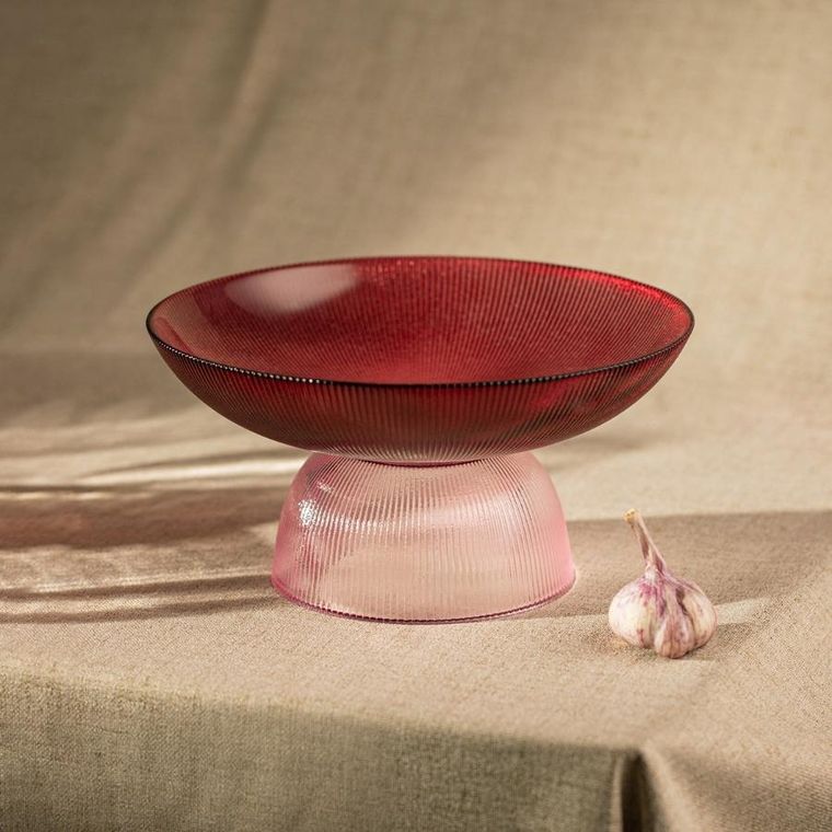 Homla, Megalo, patera, bordowo-różowa, 25 cm