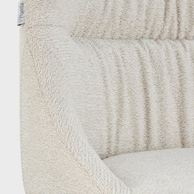 Homla, Quercia, krzesło, beżowe, Sahara, 56-48-85 cm