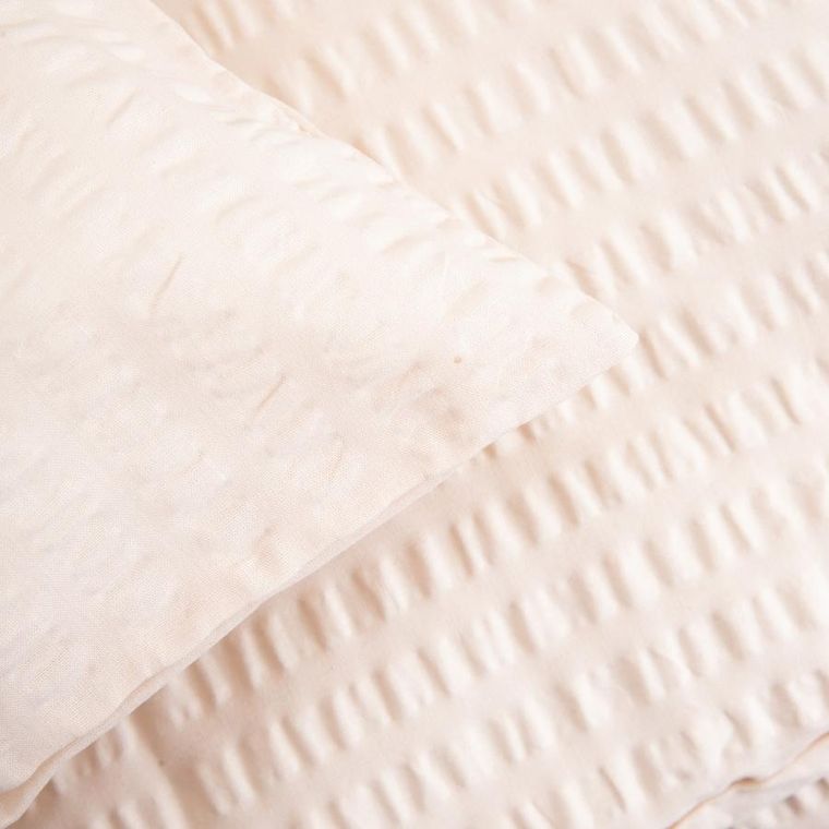 Homla, Retie, pościel, z kory bawełnianej beżowa, 160-200 cm