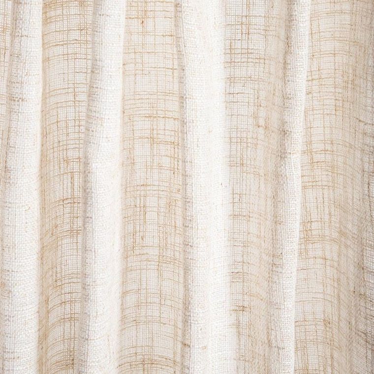 Homla, Rosel, zasłona, dekoracyjna z dodatkiem lnu, 140X250 cm