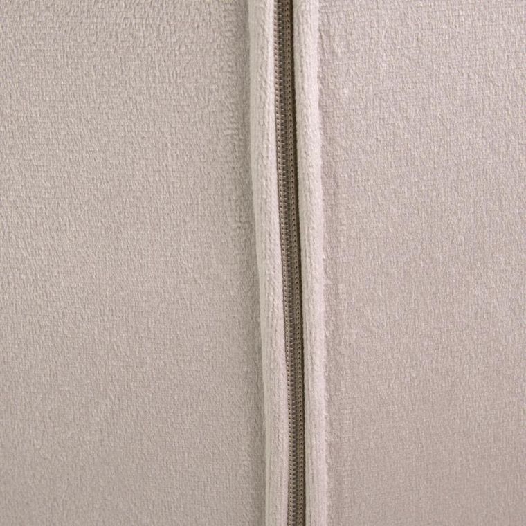 Homla, Shelton, krzesło, welurowe beżowe, 56-60-84 cm