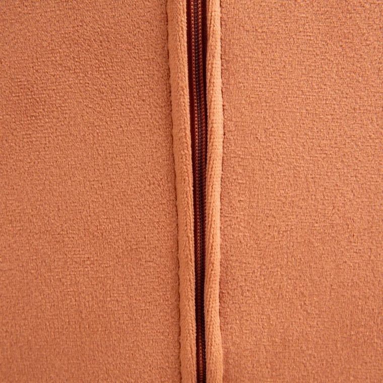 Homla, Shelton, Krzesło welurowe ceglaste, 56-60-84 cm, 860534