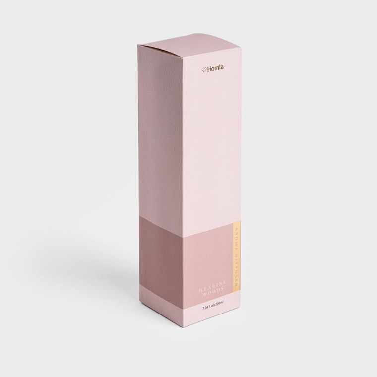 Homla, Sleek Leather, dyfuzor zapachowy, Healing Woods, 200 ml