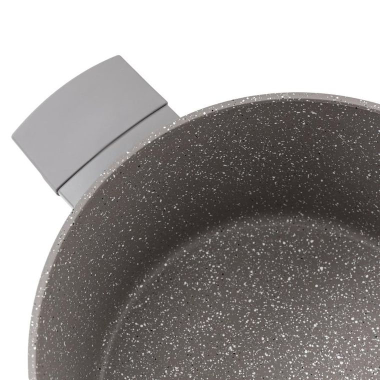 Homla, Tristan, zestaw garnków, szary, 6 elementów