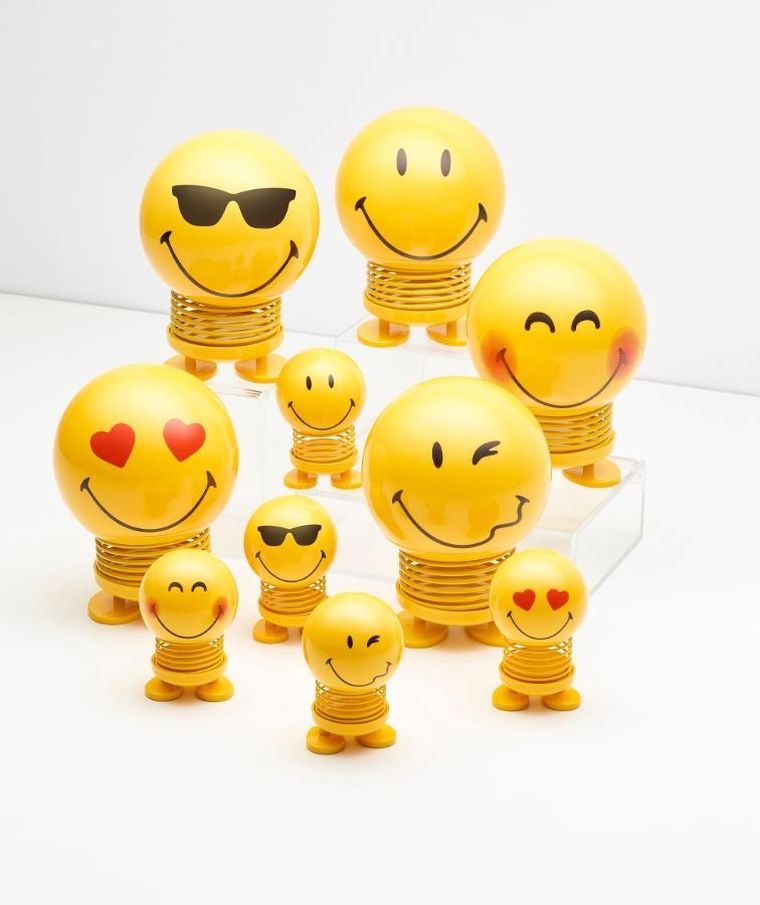 Hoptimist, Smiley Cool S, figurka, yellow