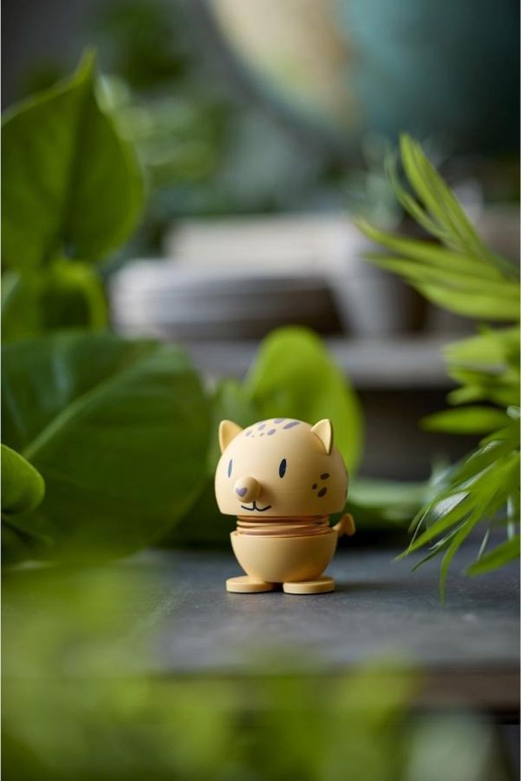 Hoptimist, Soft S Leopard, figurka, rozmiar S, yellow, 36526