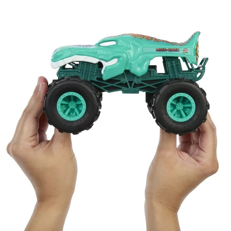 Hot Wheels, Monster Trucks RC, Mega Wrex, pojazd zdalnie sterowany, skala 1:24