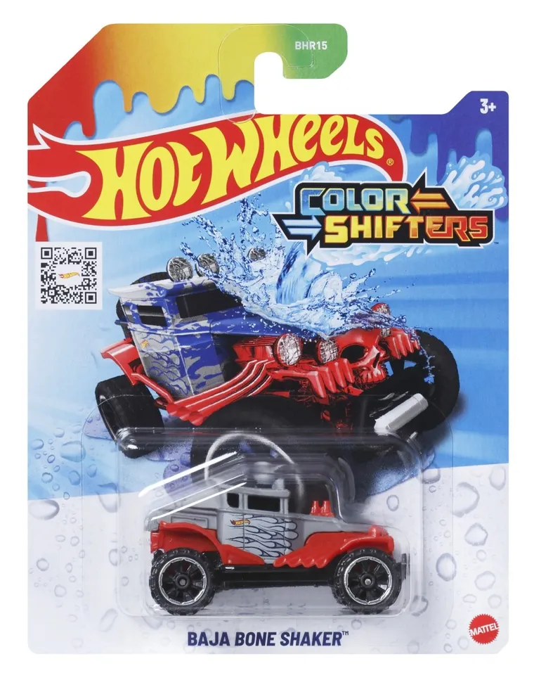 Hot Wheels, samochodzik Color Shifters zmieniający kolor, 1 szt.