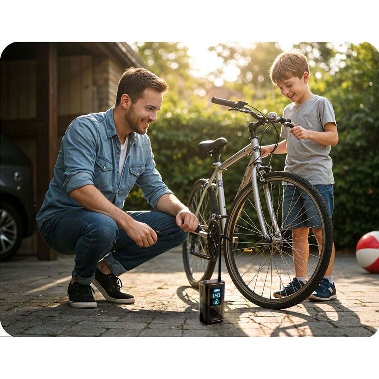 Humberg, kompresor elektryczny, bezprzewodowy