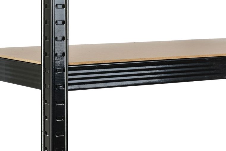 Humberg, regał metalowy, magazynowy, 2w1, 150-75-30 cm, 750 kg