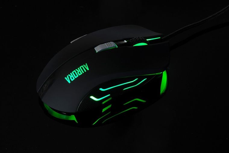 Ibox, mysz, komputerowa, Aurora, A-1 IMOGS9031, optyczna, 2400 DPI, czarna