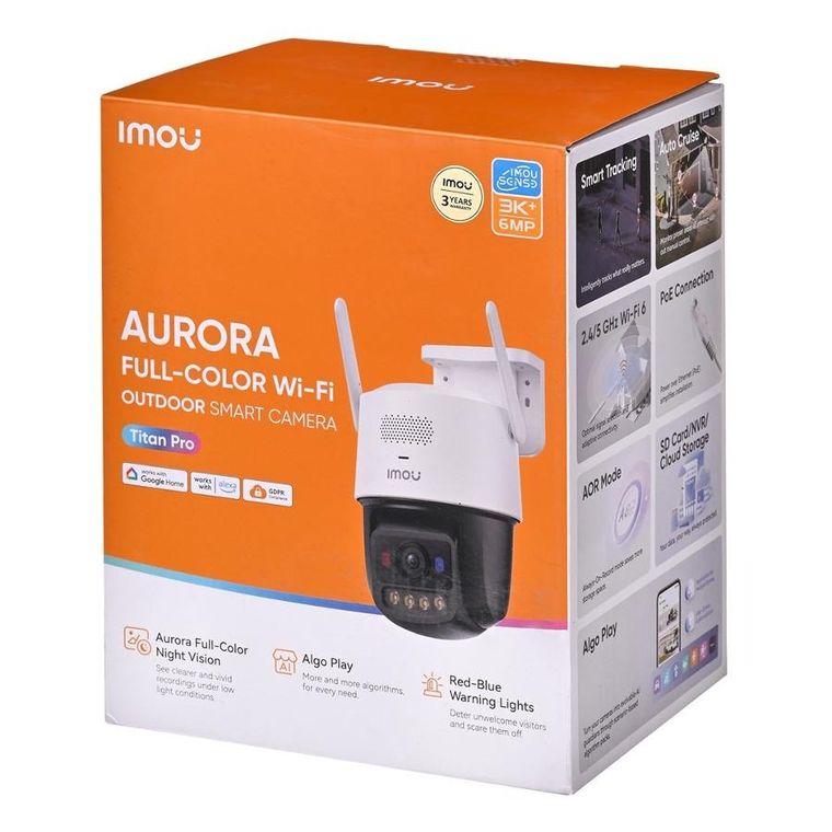 Imou, kamera IP do monitoringu, Titan Pro 6MP