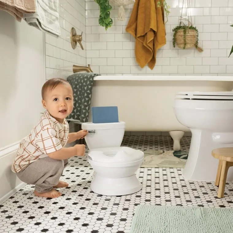 InGenuity, My Size Potty PRO, toaleta dziecięca z dźwiękiem, 2w1, biała