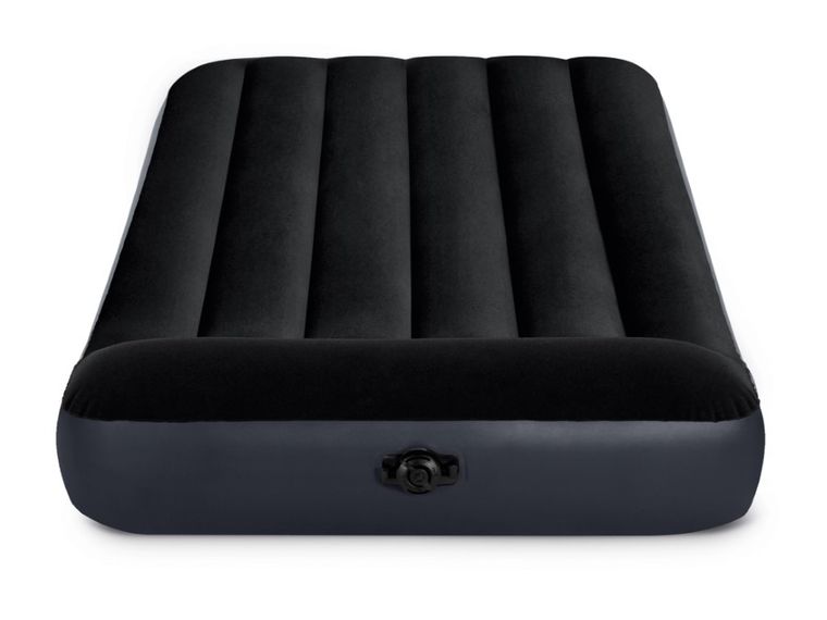 Intex, jednoosobowe łóżko dmuchane z poduszką