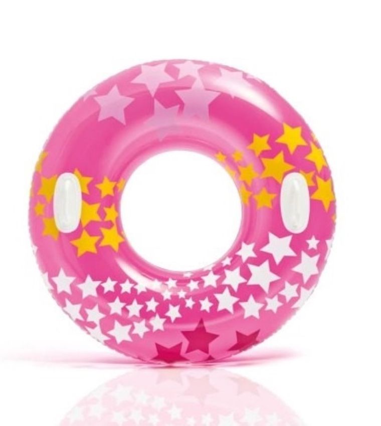 Intex, koło do pływania, z uchwytami