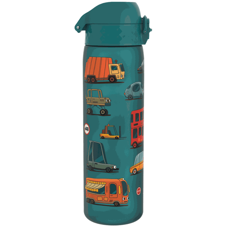 Ion8, Samochody, bidon z ustnikiem, morski, 500 ml