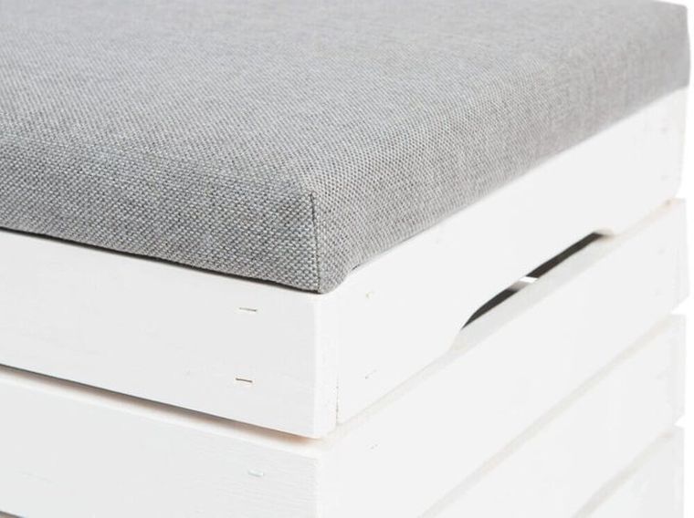 Iso Trade, pufa drewniana, skrzynia