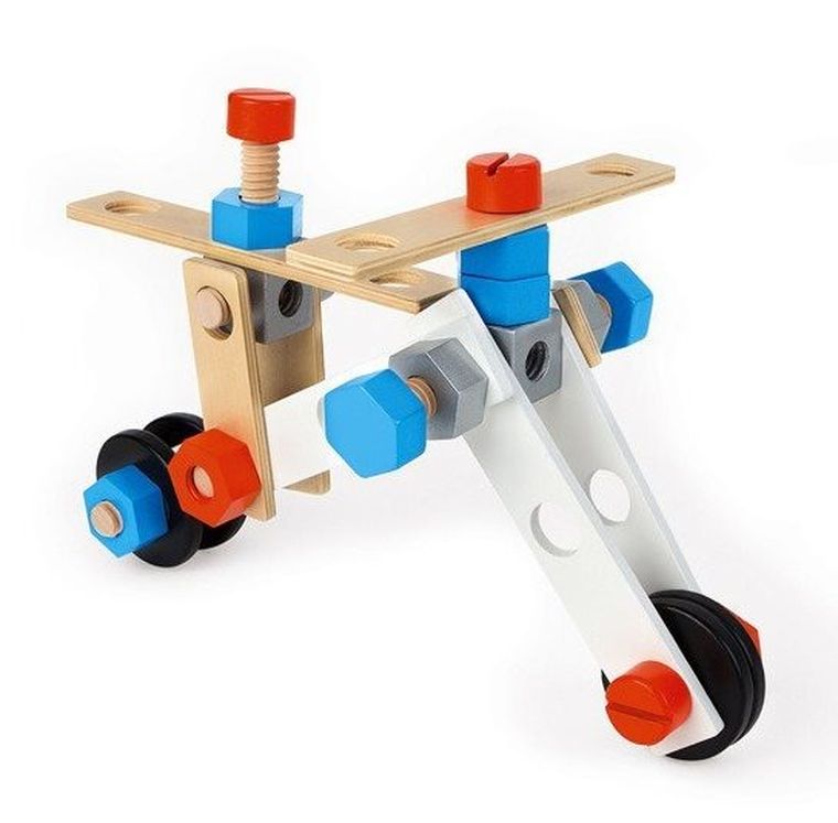 Janod, Brico ‘Kids, zestaw konstruktora, 50 elementów