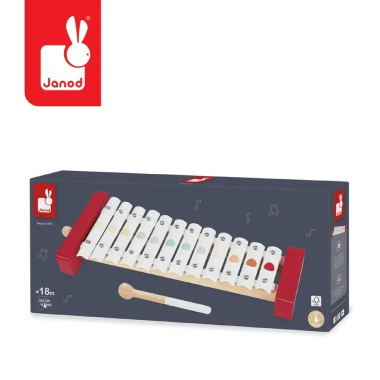 Janod, Confetti, cymbałki metalowe