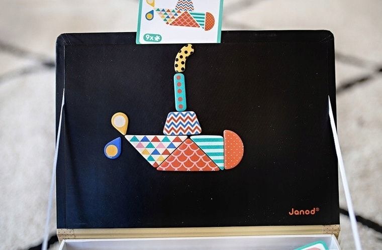 Janod, Magneti’book, Kształty, magnetyczna układanka