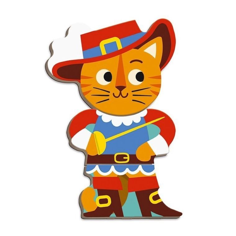 Janod, Magneti’book, Świat baśni, magnetyczna układanka