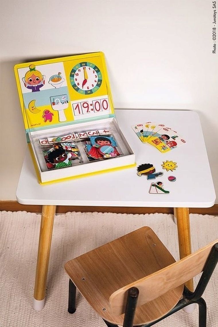 Janod, Magneti’book, Uczę się zegarka, magnetyczna układanka