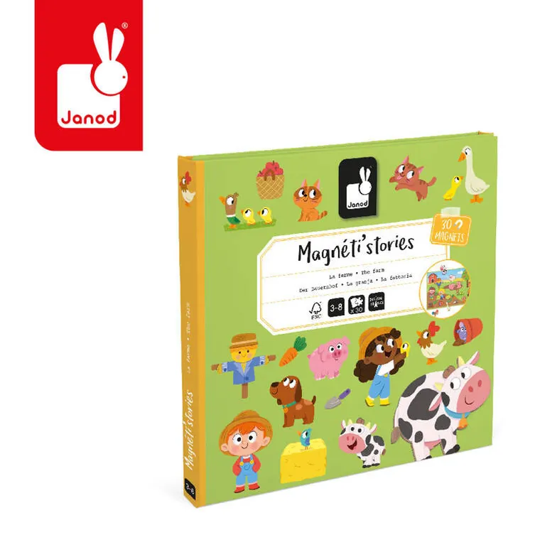 Janod, Magneti’stories, Farma, magnetyczna układanka