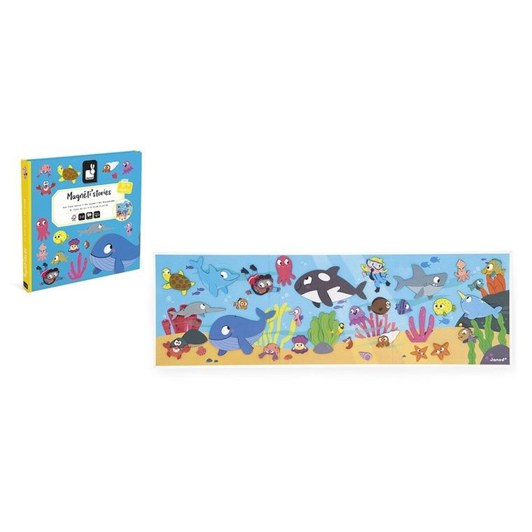 Janod, Magneti'stories, Podwodny świat, magnetyczna układanka
