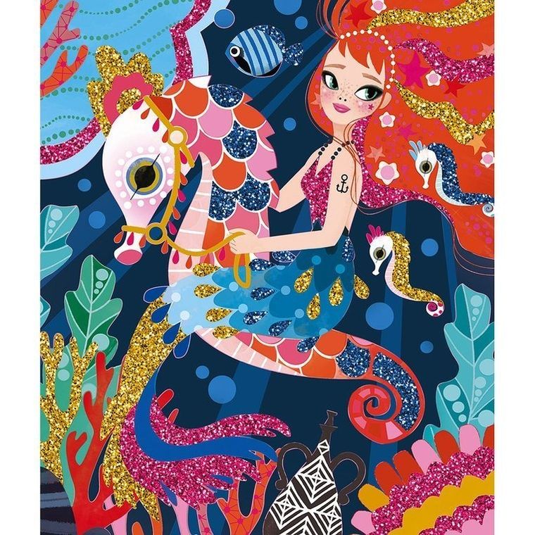 Janod, Multi, Tukan, zestaw kreatywny, 11 dekoracji