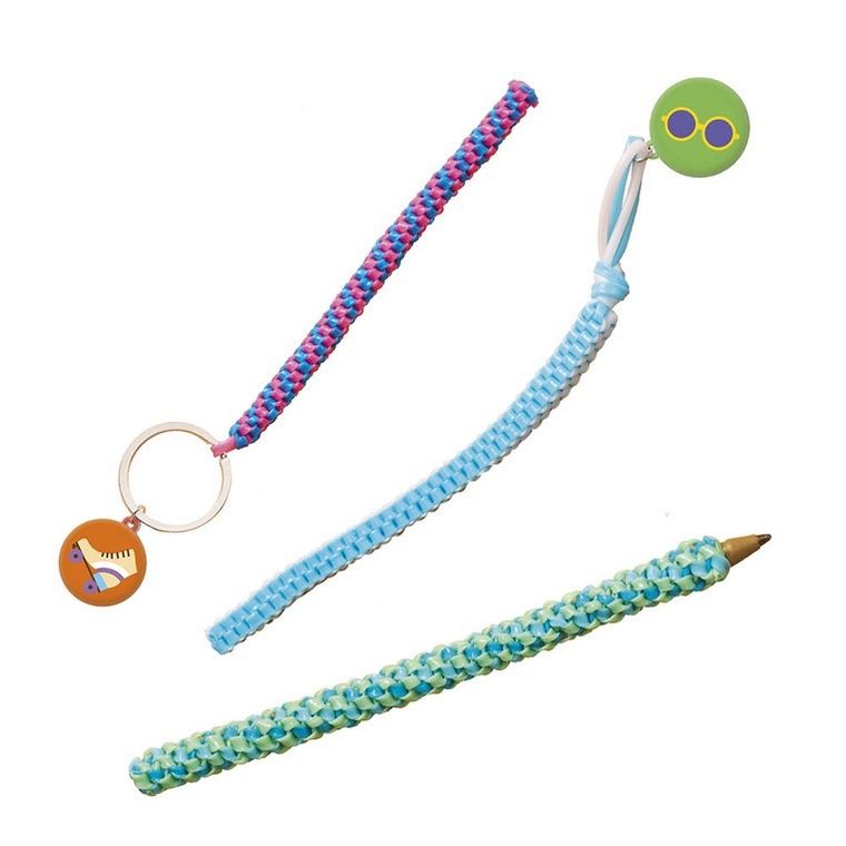 Janod, Scoubidous, Ozdoby z żyłek filofun, zestaw kreatywny