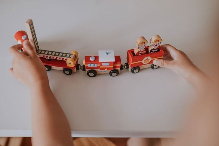 Janod, Story, Straż pożarna, pociąg drewniany