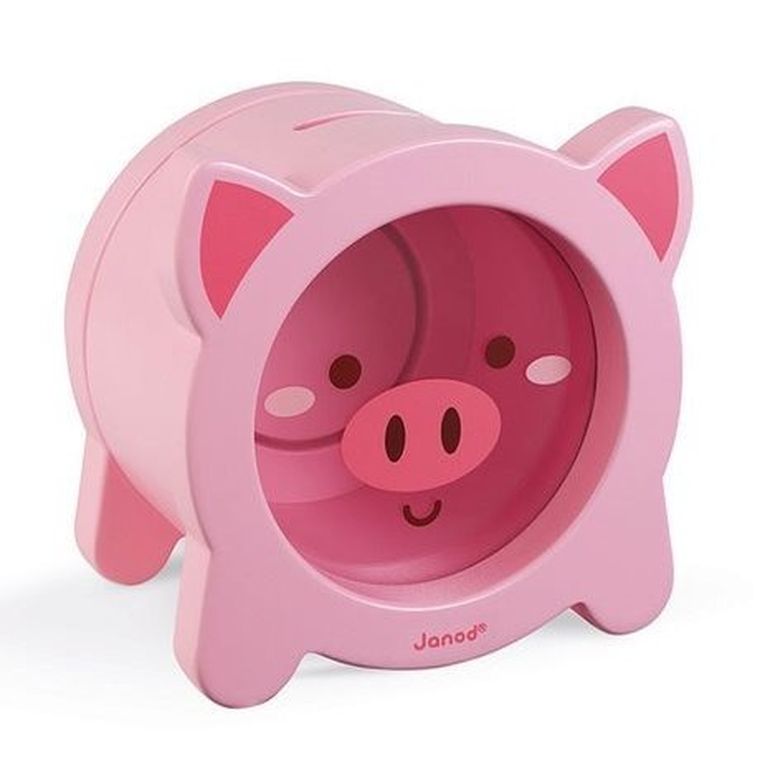 Janod, Świnka, drewniana skarbonka