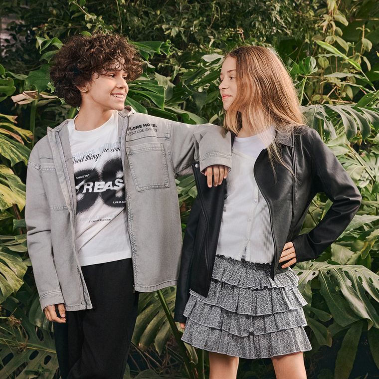 Jeansowa kurtka z kapturem Cool Club