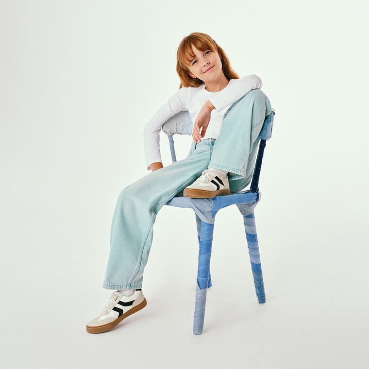 Jeansowe spodnie barrel Cool Club