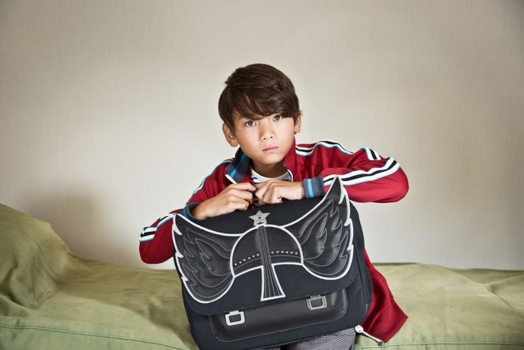 Jeune Premier, tornister szkolny, mini, viking