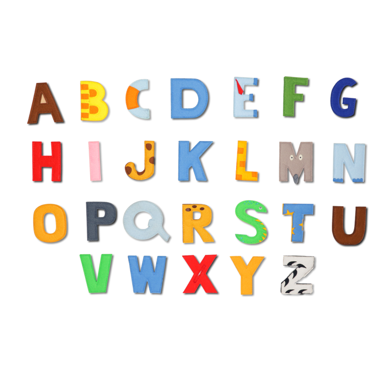 Jolly Designs. Moje Pierwsze ABC. Książeczka sensoryczno-manipulacyjna