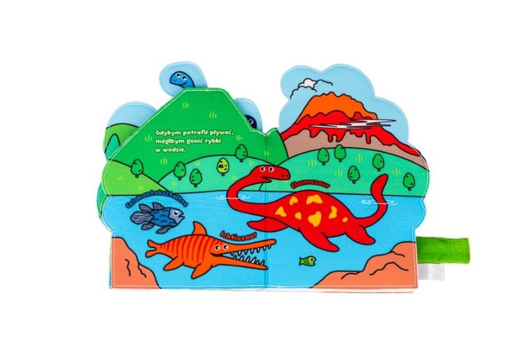 JollyBaby, Świat dinozaurów, pierwsza książeczka