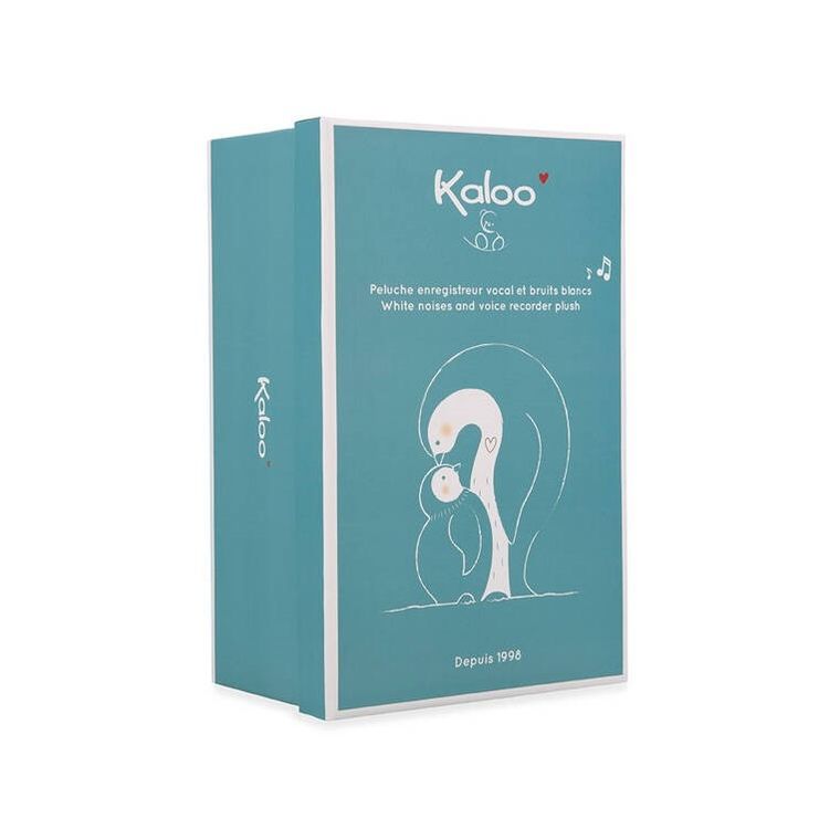 Kaloo, Complices, pingwinek, szumiąca maskotka z rejestratorem głosu i detektorem płaczu, 25 cm
