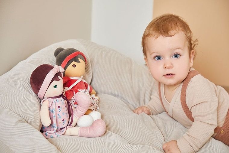 Kaloo, Tendresse, Emilie, miękka lalka w pudełku, 32 cm