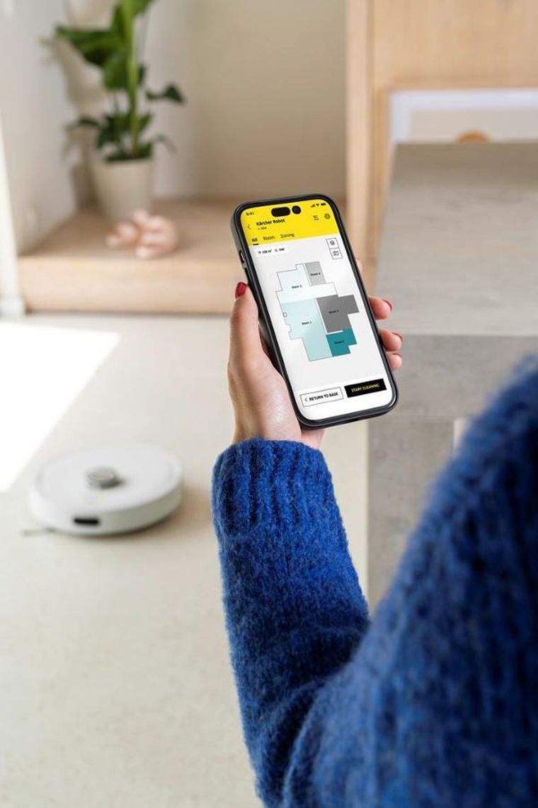 Karcher, RVC 3 Comfort Extra, robot sprzątający z bazą